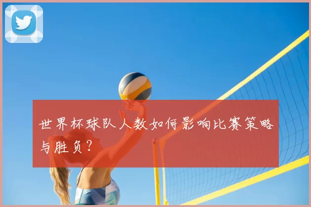 世界杯球队人数如何影响比赛策略与胜负？