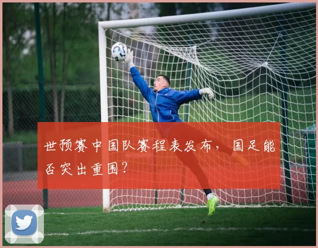 世预赛中国队赛程表发布，国足能否突出重围？
