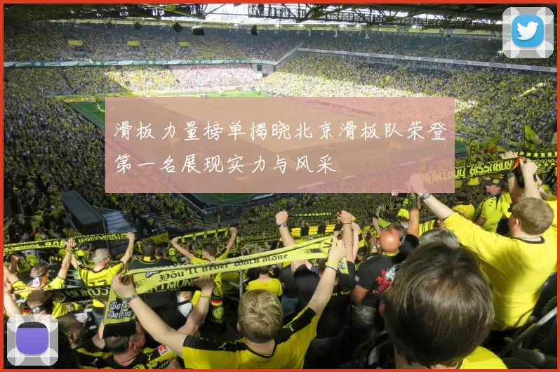 滑板力量榜单揭晓北京滑板队荣登第一名展现实力与风采